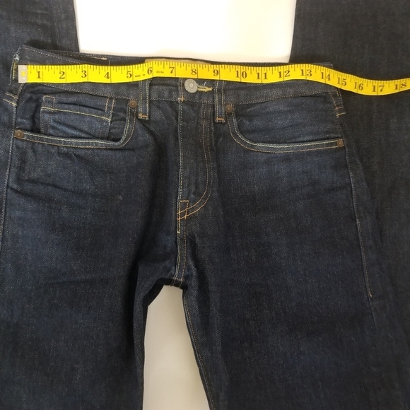 LEVI'S Made & Crafted Tack Slim Style: 05081-0104 dark wash 100% cotton - Picture 9 of 16